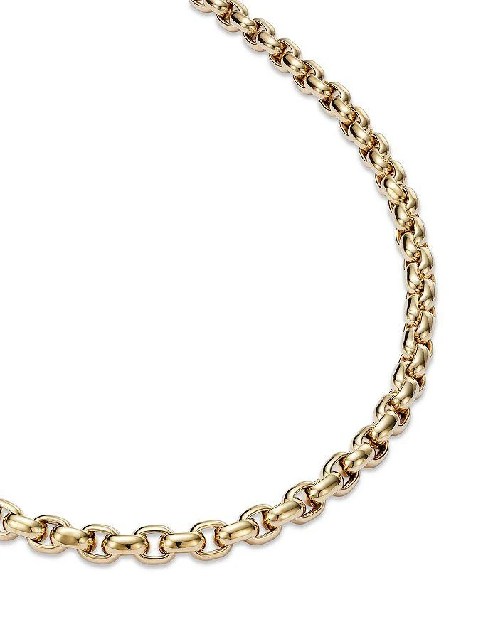 Alberto Amati 14K Yellow Gold Oval Link Chain Necklace, 18" 3