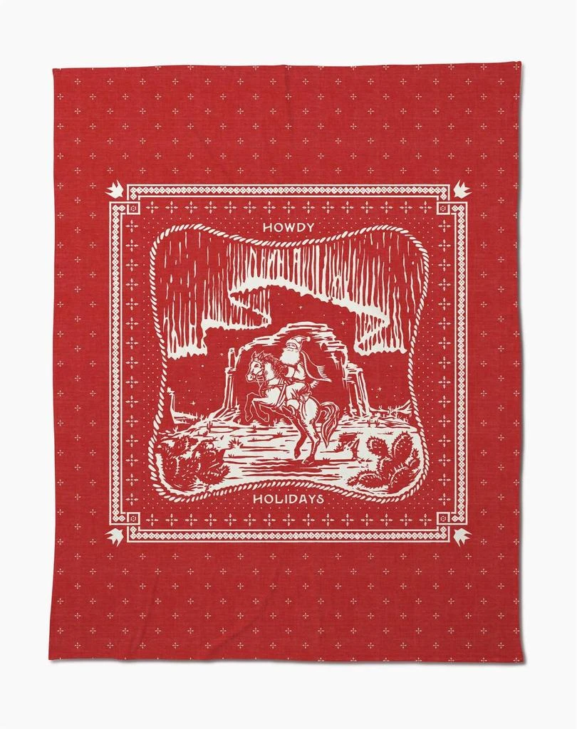 Geometry Geometry - Unisex Cowboy Christmas Butter Blanket