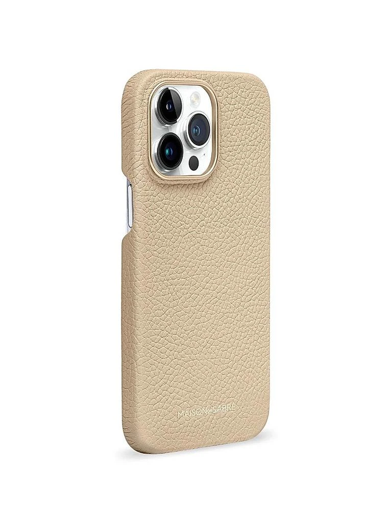 Maison de Sabre Leather Phone Case (iPhone 14 Pro Max) 2