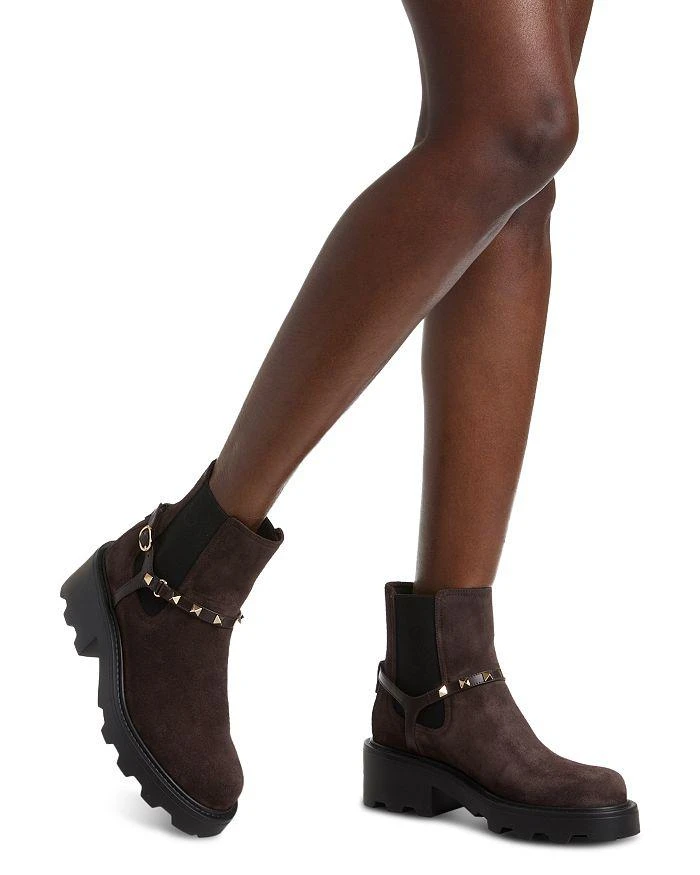 Valentino Women's Beatle Harness Boots 2