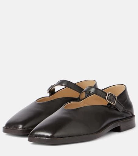 Lemaire Ballerina leather Mary Jane flats 2
