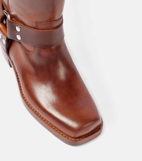Paris Texas Roxy 45 leather biker boots 6