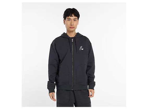 【New Balance】☆お洒落☆Embossed Varsity Hoodie New Balance Embossed Varsity Hoodie - Hoodies - BeyondStyle