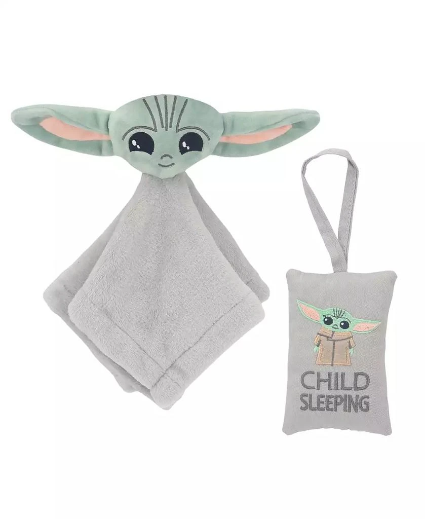 Lambs 
Ivy Star Wars The Child/Baby Yoda Security Blanket/Door Pillow Gift Set