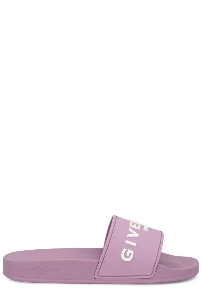 Givenchy Givenchy Logo Embossed Flat Sandals 1