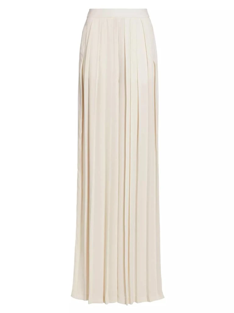 Ramy Brook Hal Pleated Wide-Leg Pants 1