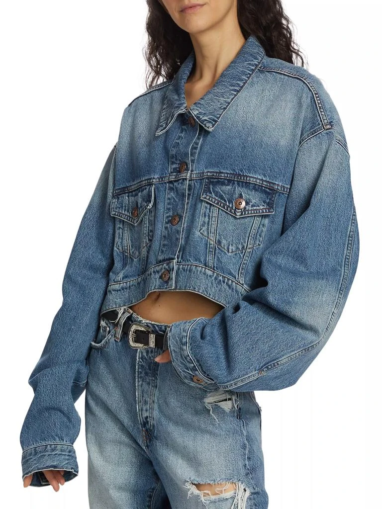 3x1 Gina Cropped Jean Jacket 3