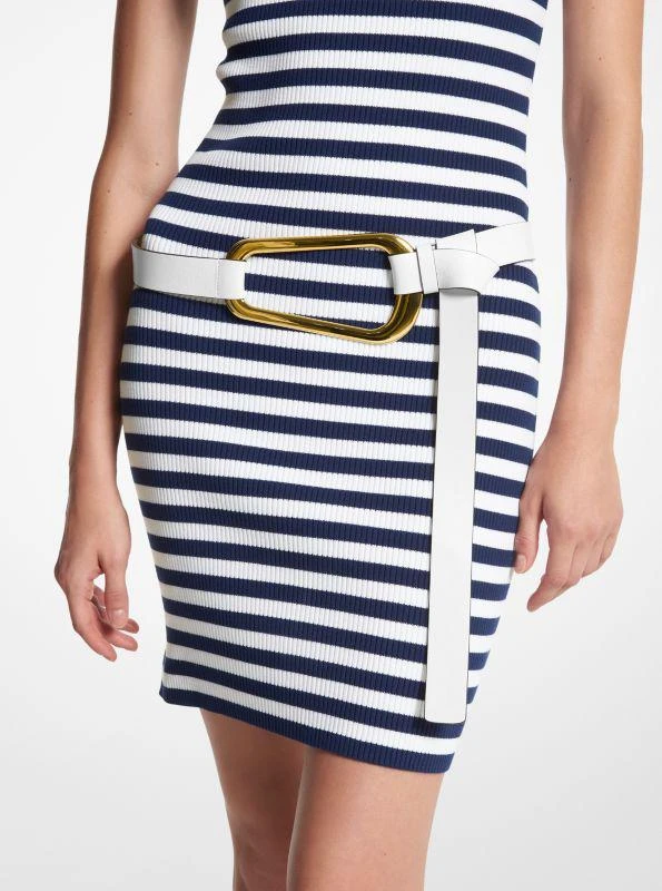 Michael Kors Angelina Leather Belt 2