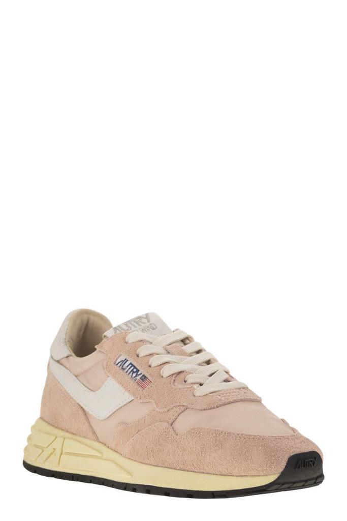 Autry Autry Reelwind - Suede And Technical Textile Trainer