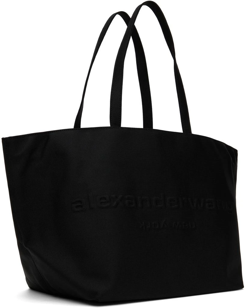 Alexander Wang Black Punch Nylon Canvas Tote 2