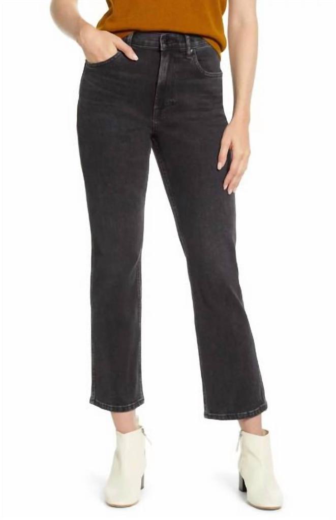 Everlane Everlane - Cheeky Bootcut High Rise Slim Straight Leg Jeans