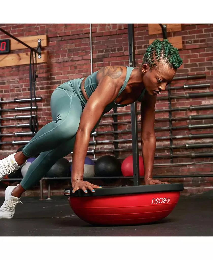 Bosu Pro Balance Trainer 26 Inch Stability Ball with Workout Guide Downloads 4