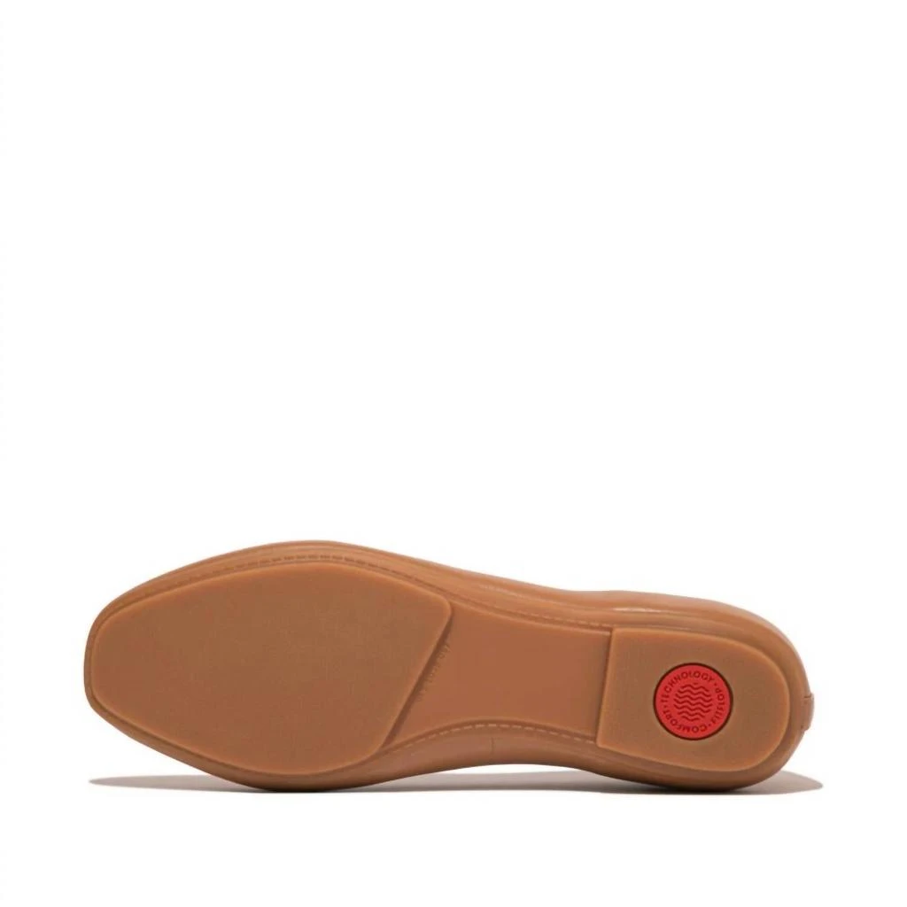 FitFlop Fitflop - Women's Delicato Bow Soft Leather Ballet Flat 5