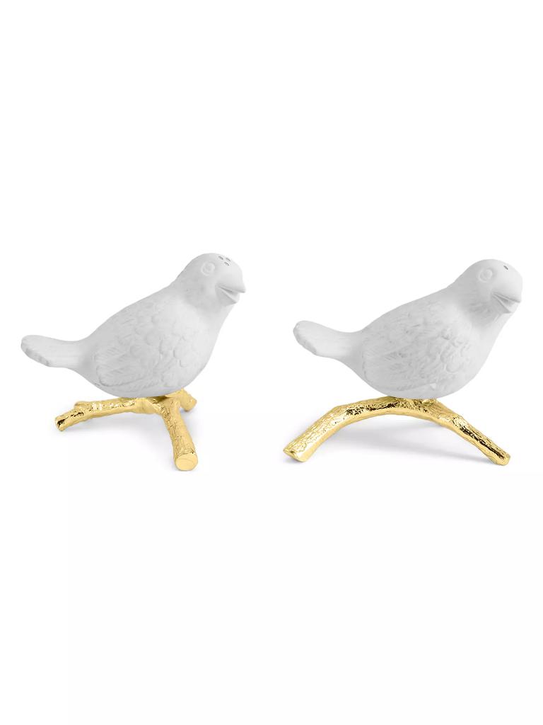 Michael Aram 2-Piece Flights Of Fancy Love Bird Salt & Pepper Set