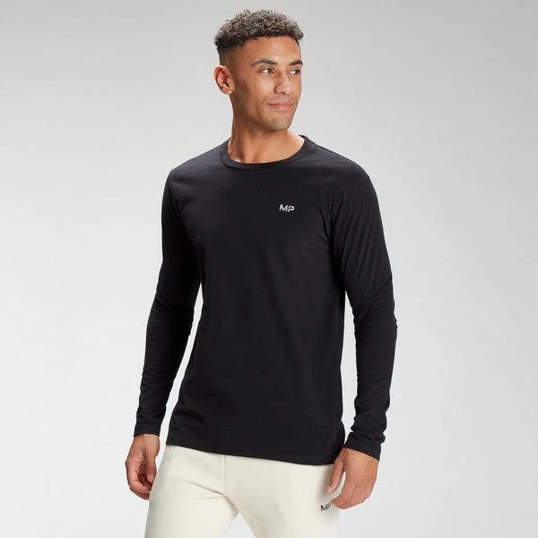 MP MP Men's Rest Day Long Sleeve Top - Black 1