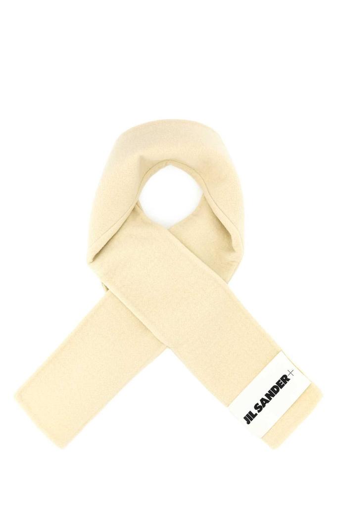 マフラー・ストール Jil Sander FW25 Cream wool scarf (J40TE0126J40020 261) ウールブレンド スカーフ ウィメンズ | Jil Sander 公式