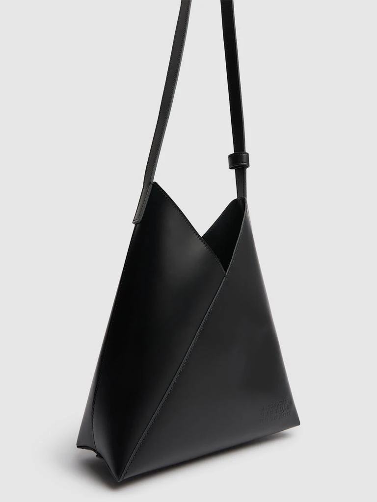MM6 Small Fortune Cookie Leather Bag 3