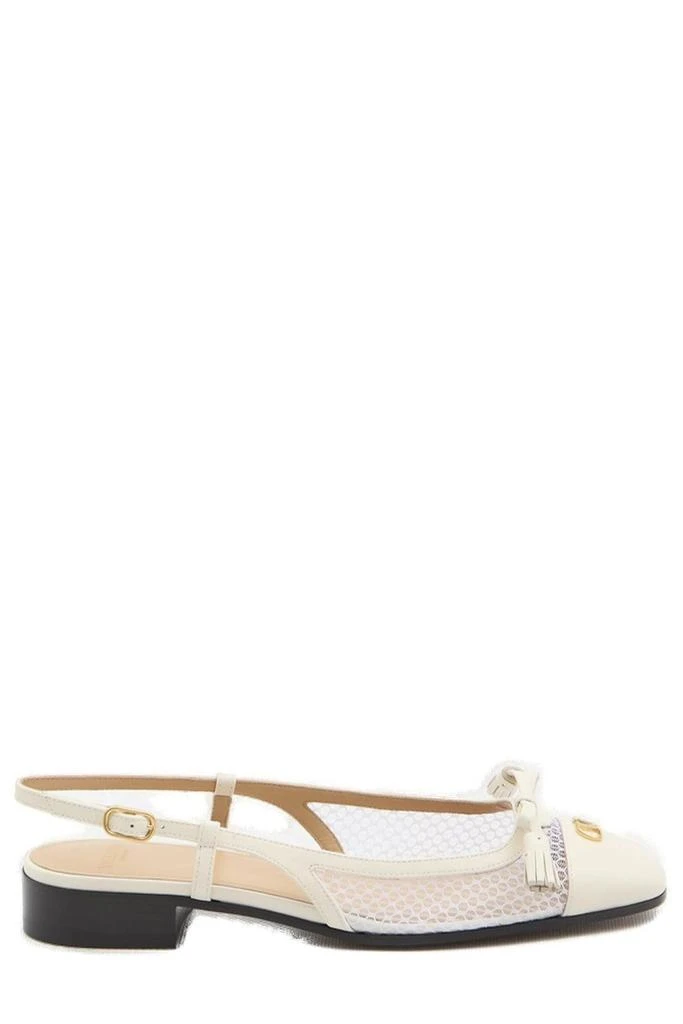 Valentino Valentino Valet Du Roi Slingback Flat Shoes 1