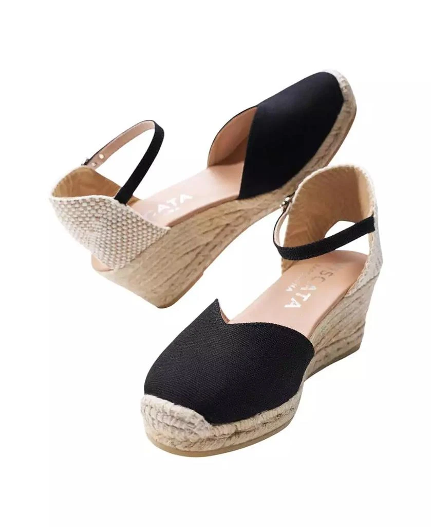 VISCATA Reus Canvas Espadrille Wedges 4