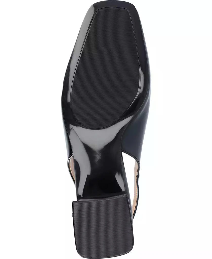 Journee Collection Women's Everlee Slingback Square Toe Pumps 5