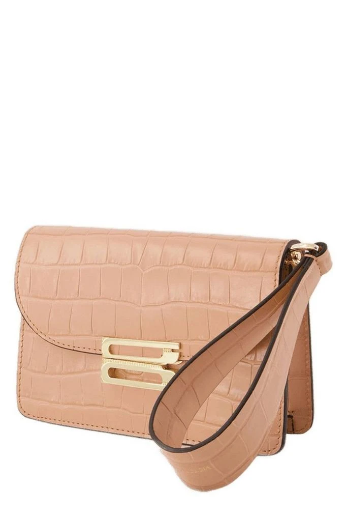 Victoria Beckham Victoria Beckham The Nano Dorian Logo Plaque Clutch Bag 3