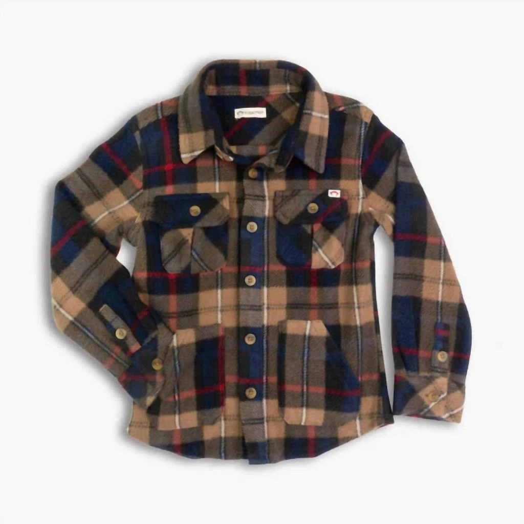 Appaman Appaman - Boy's Plaid Snow Fleece Shirt 1