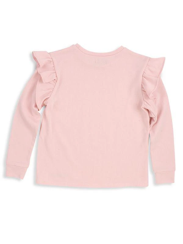 7 For All Mankind Little Girl's & Girl's Ruffled Sweatshirt 2
