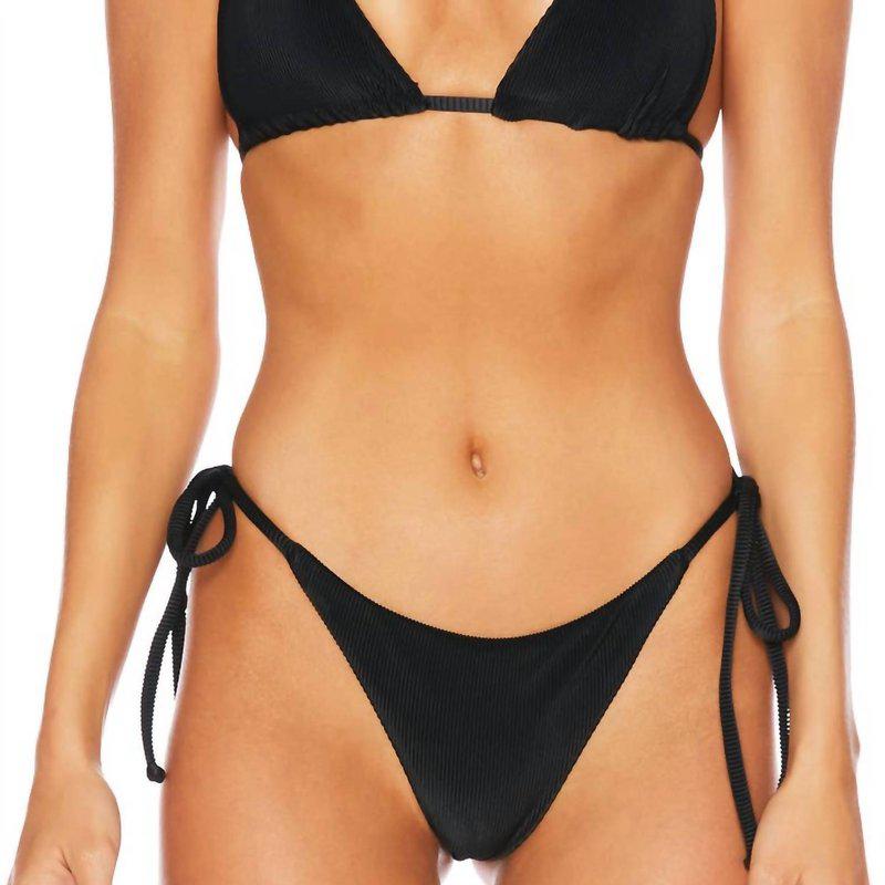 Beach Riot Soleil Bottom In Black