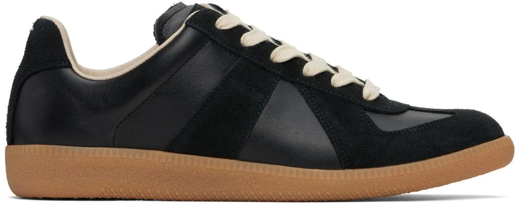 MAISON MARGIELA Black Replica Sneakers 1