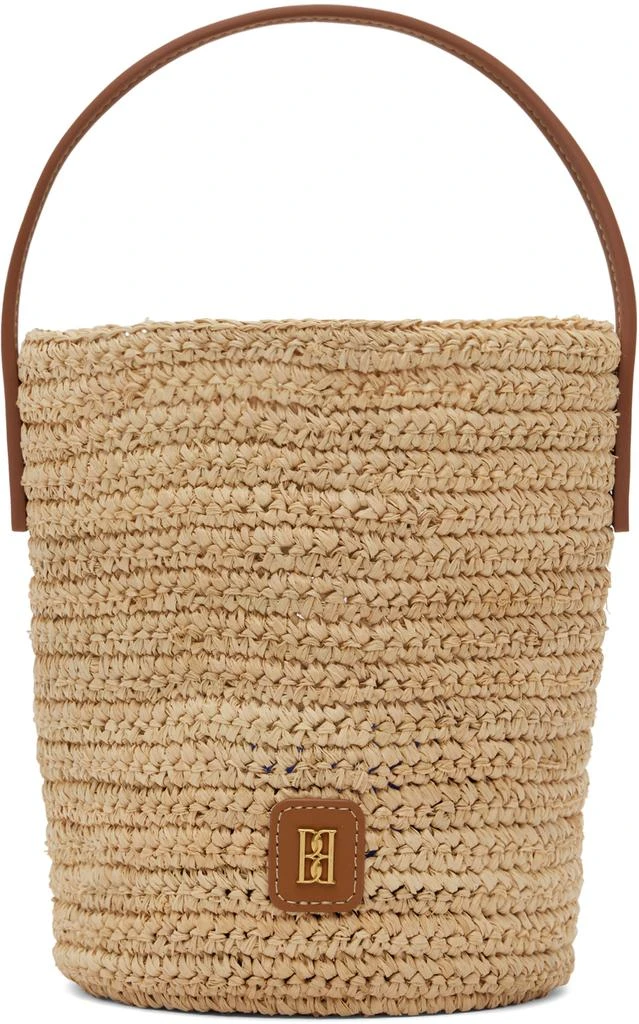 BY MALENE BIRGER Beige Pammas Straw Bag 1