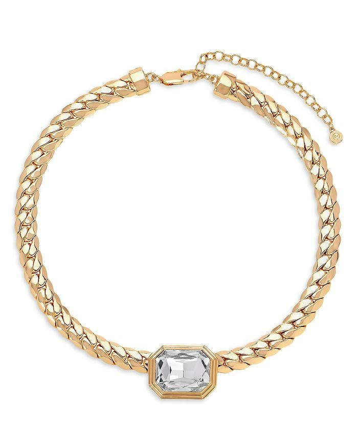 Ettika Jewelry Stone Deco Statement Necklace, 15"-18" 1