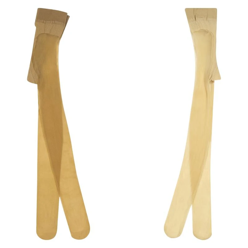 Story Loris Girls sheer tights set in natural 1