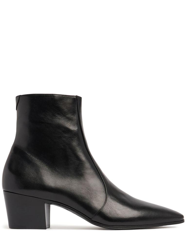 【GINGER掲載商品】 Yves Saint Laurent Vassili 60 Leather Boots - Boots 靴