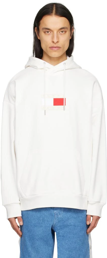Tommy Jeans White Flag Hoodie 1