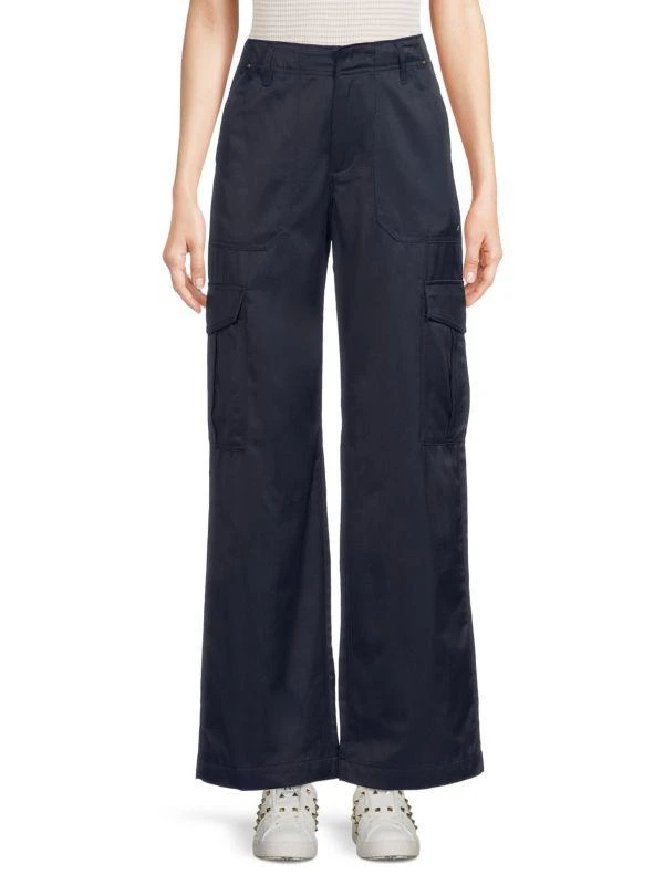 Tommy Hilfiger Solid Utility Cargo Pants 1