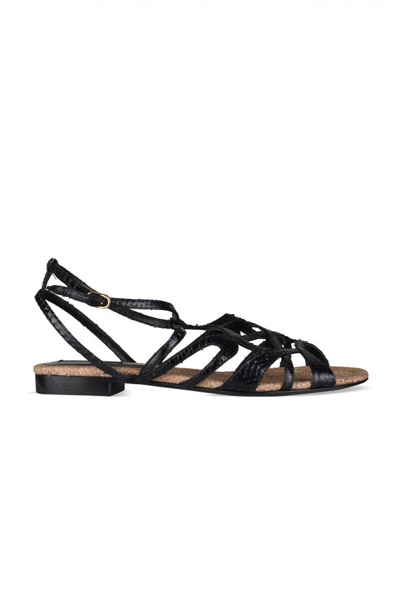 【Dolce Gabbana】CIABATTA FLAT VITELLO LISCIO◆CQ0608AW576 Dolce & Gabbana Ciabatta Flat Vitello Liscio - Sandals