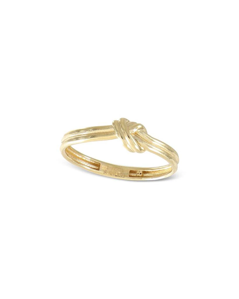 Bloomingdale's Bloomingdale's Double Knot Ring in 14K Yellow Gold 1