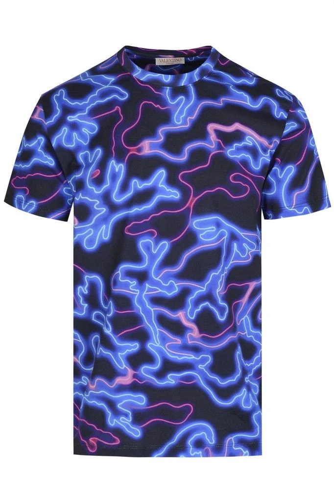 Valentino Neon Camo T-Shirt 1