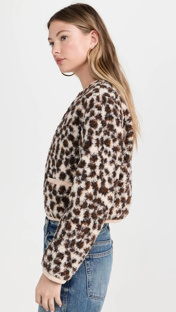 endless rose Leopard Sherpa Jacket 3