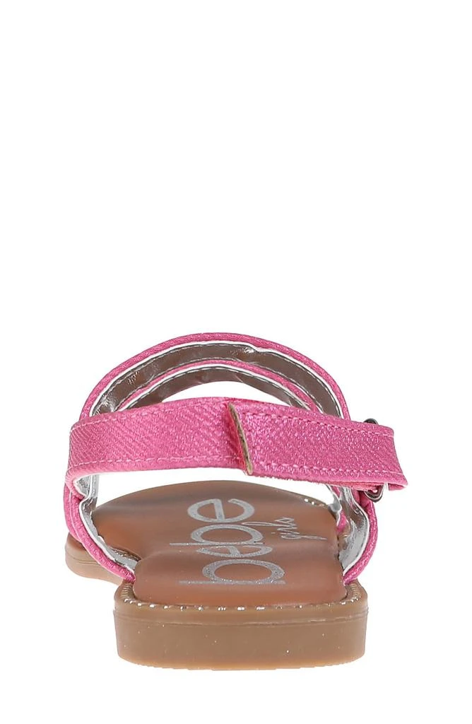 Bebe Kids
 Logo Rhinestone Sandal 3