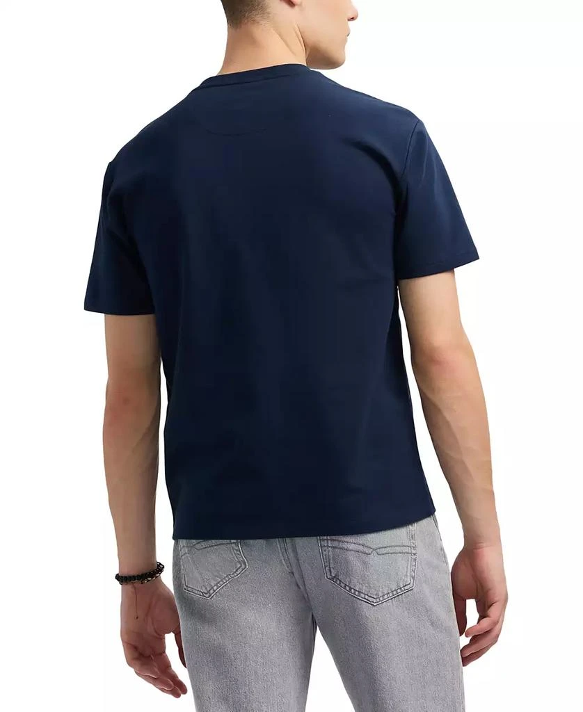 BUFFALO David Bitton Men
s Tomba Short Sleeve Crewneck Raised Logo Graphic T-Shirt 6