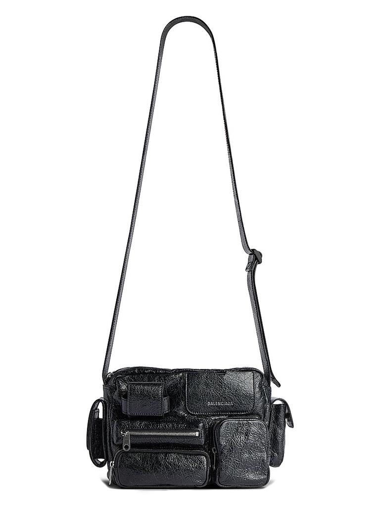 BALENCIAGA Explorer スモール刺繍 Messenger Bag Men's Explorer Messenger Bag Small in Black | Balenciaga US