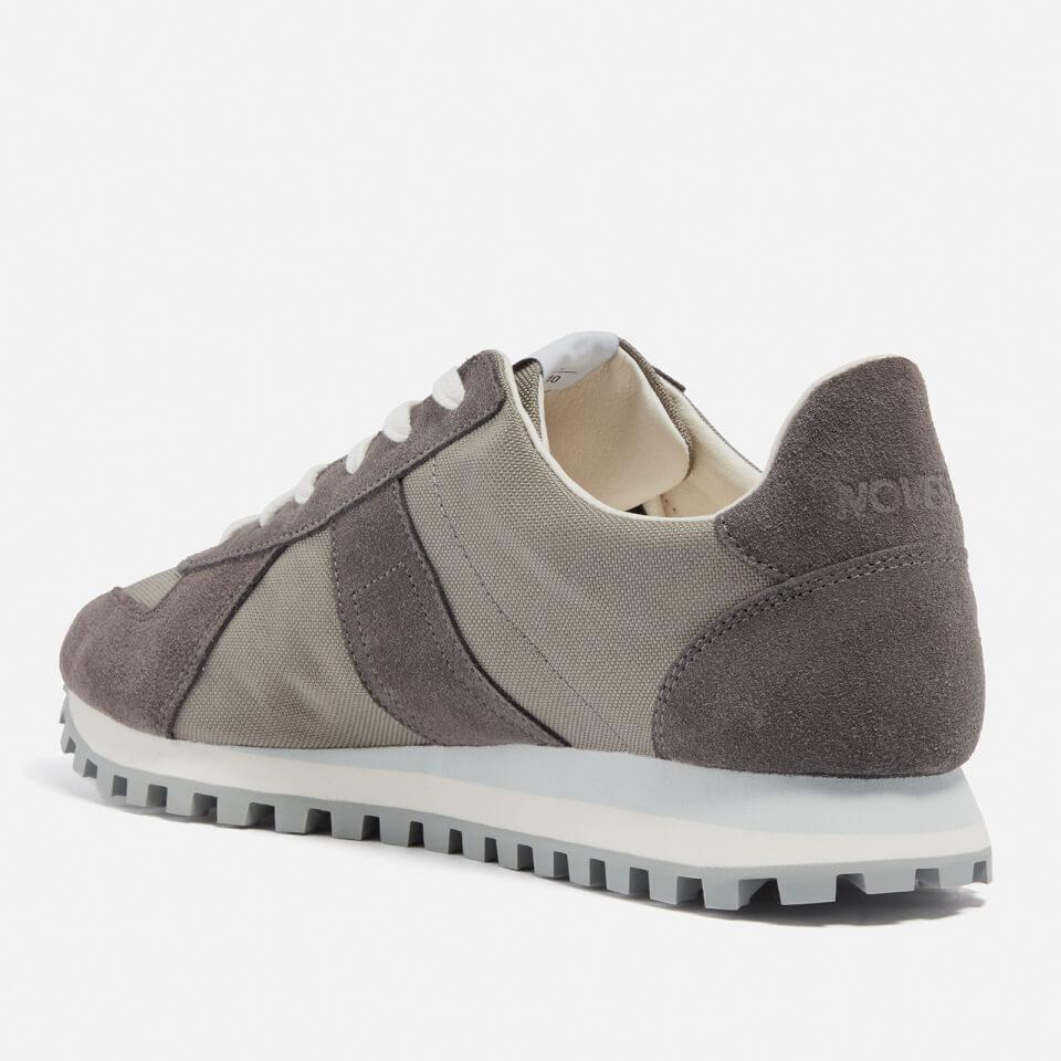 Novesta NOVESTA MEN'S GAT TRAIL CANVAS AND SUEDE RUNNING STYLE TRAINERS