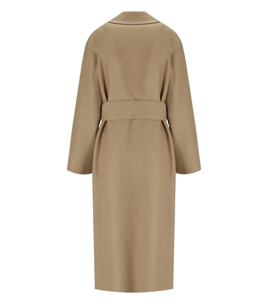 Harris Wharf London Harris Wharf London Camel Coat With Belt 2