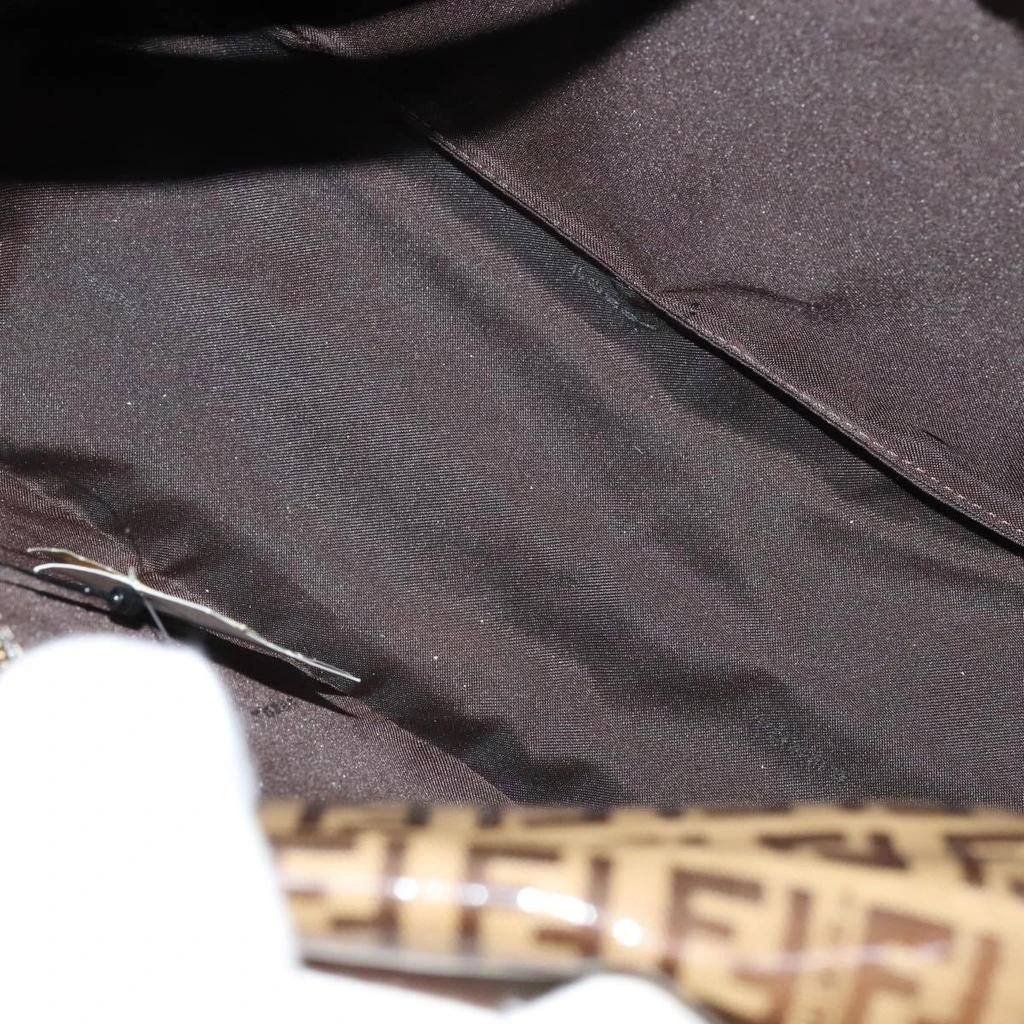 Fendi Mamma Baguette Zucca Canvas Canvas Bag (Pre-Owned) 5