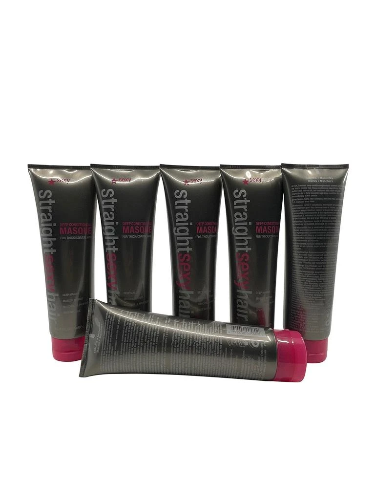 Sexy Hair Straight Deep Conditioning Mask Thick 
Coarse Hair 8.5 OZ Set of 6 3