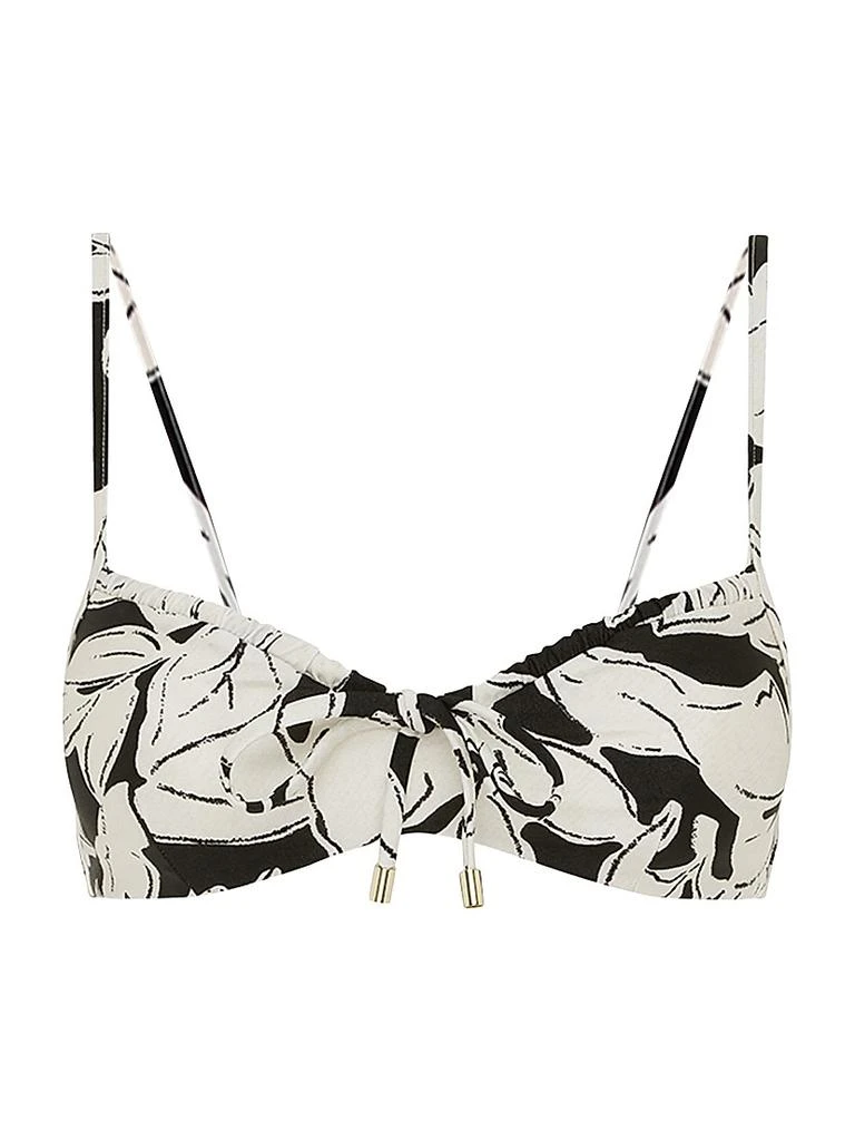 Peony Solstice Crop Bikini Top 1