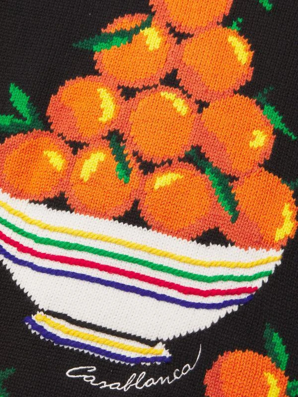Casablanca Pyramide D'oranges Intarsia Sweater 4