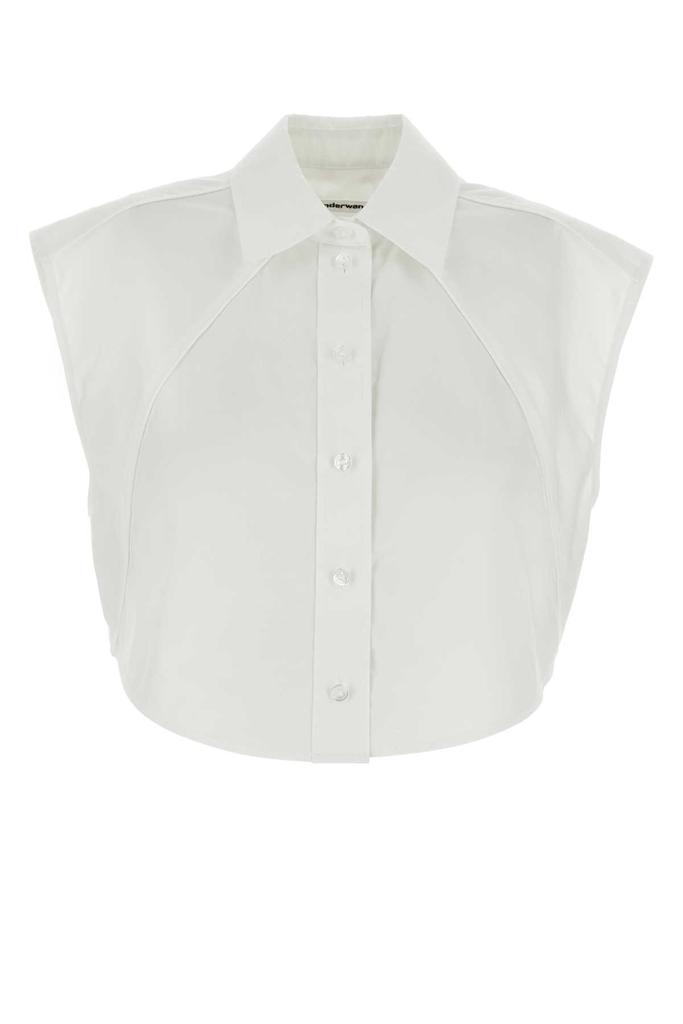 T by Alexander Wang White Poplin Shirt