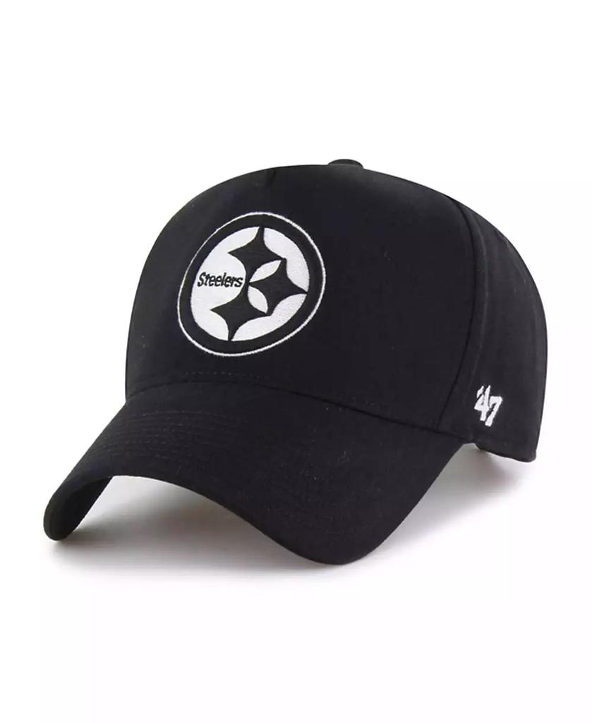 47 Brand Men's Black Pittsburgh Steelers Foundation Offside
